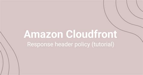 You can update external resources that are referenced in a distribution&39;s configurationsuch as a cache policy, a response headers policy, a CloudFront function or a LambdaEdge functionand those updates take effect. . Cloudfront response headers
